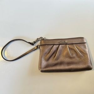 5 for $25 sale!! Coach wristlet